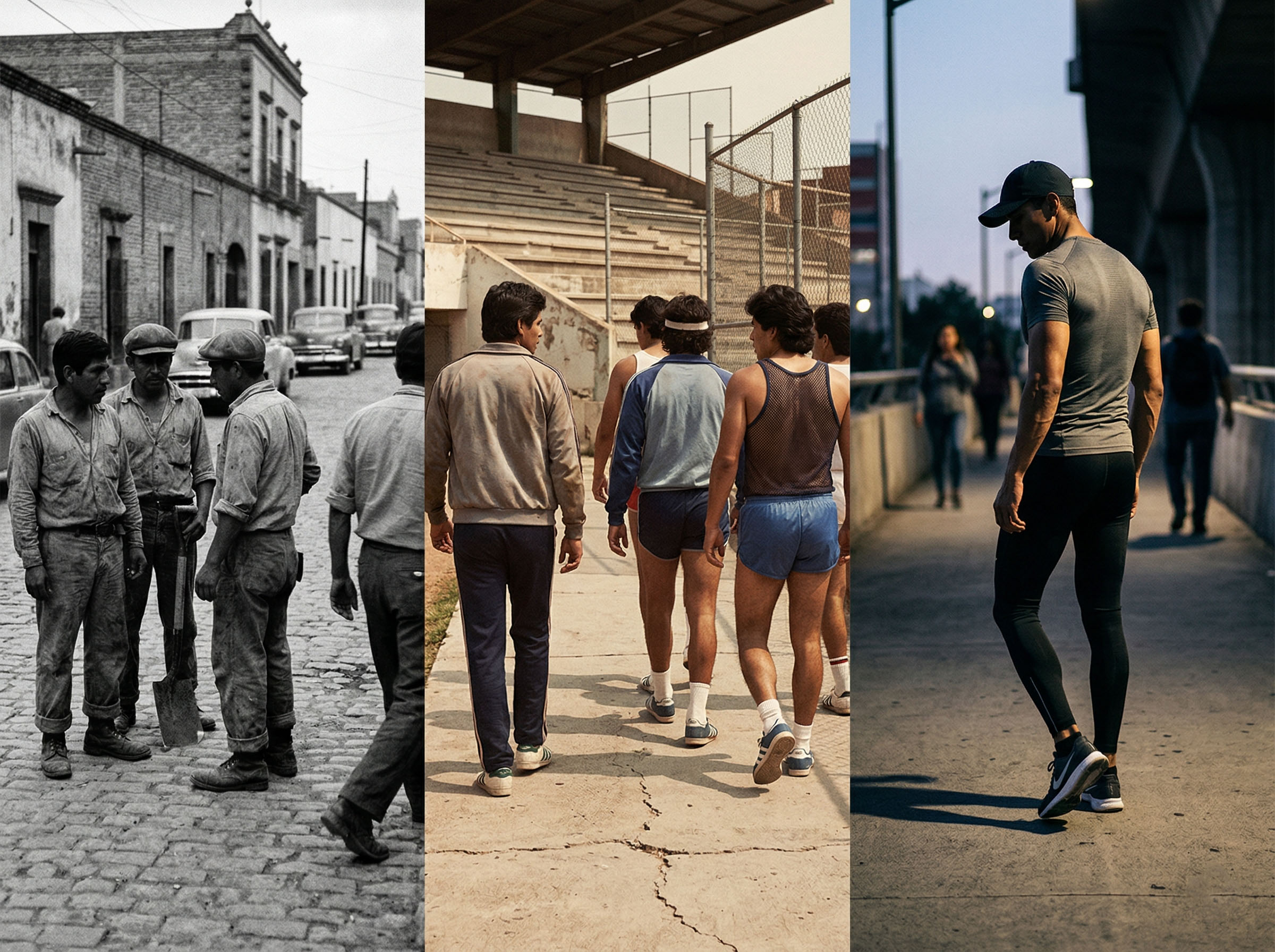 Comparación lado a lado de los promedios de estatura masculina a través de generaciones en diferentes países mostrando tendencias seculares
