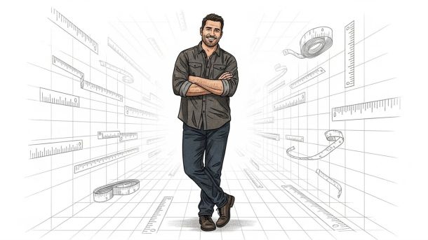 Illustration representing common penis size myths and male sexual confidence